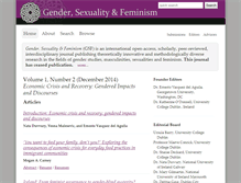 Tablet Screenshot of gsfjournal.org